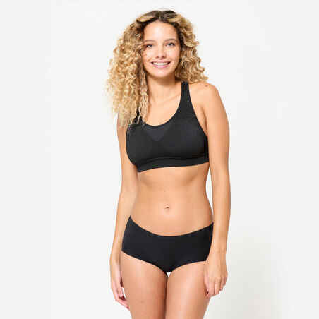 Women's Second Skin Boxers - Black