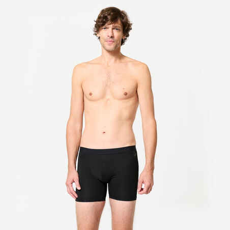 Men's breathable microfibre boxers - Black