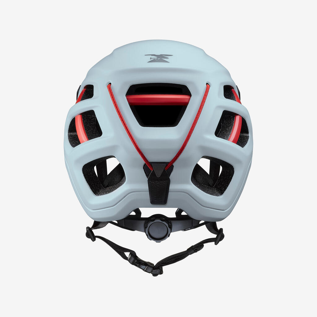 Casco de escalada y alpinismo - blanco / rojo Edge