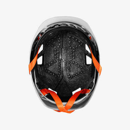 CLIMBING AND MOUNTAINEERING HELMET -  ROCK GREY