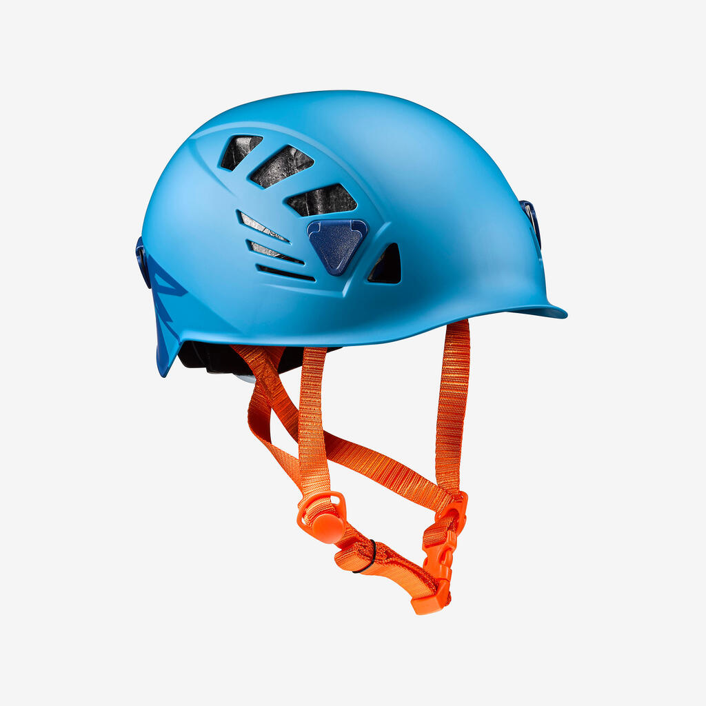 CLIMBING AND MOUNTAINEERING HELMET - ROCK  WHITE