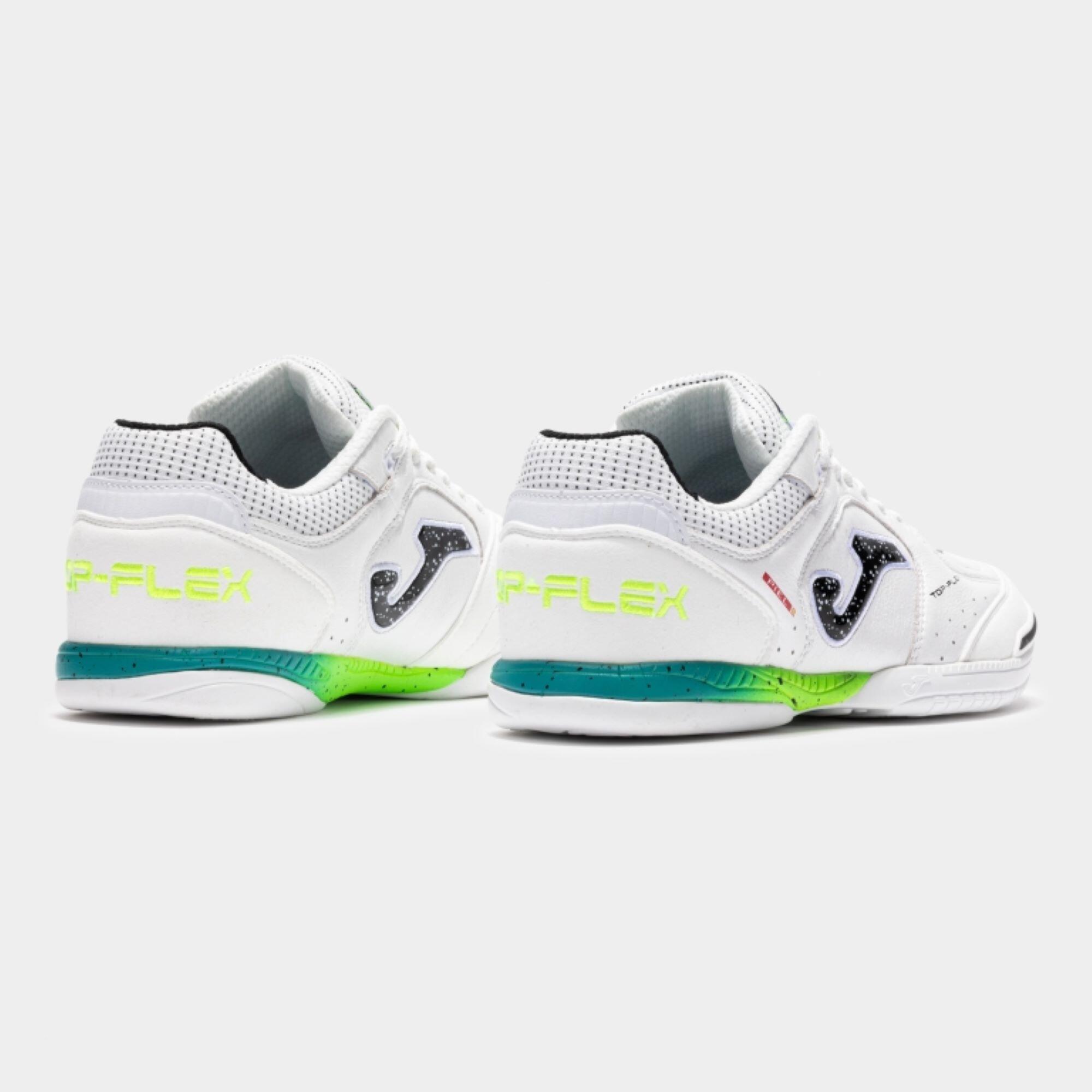 Adult Futsal Shoes Top Flex White