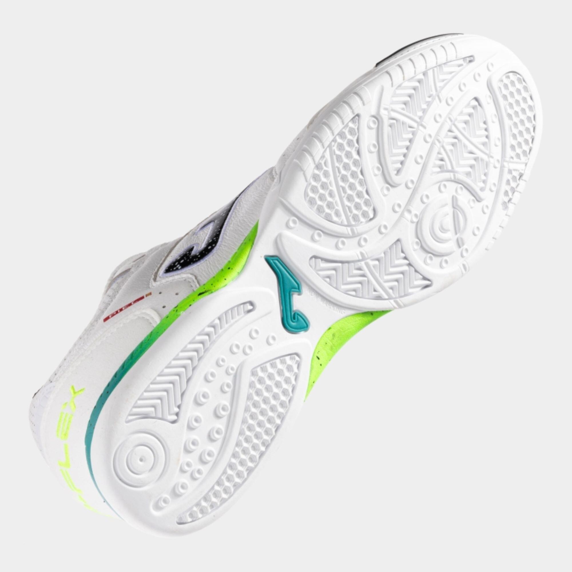 Joma Top Flex zaalvoetbalschoenen wit 2/5