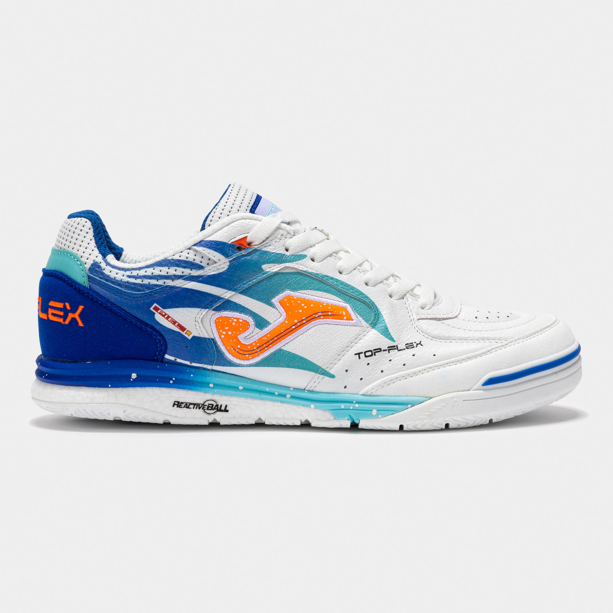 JOMA Joma Top Flex Rebound zaalvoetbalschoenen wit/blauw