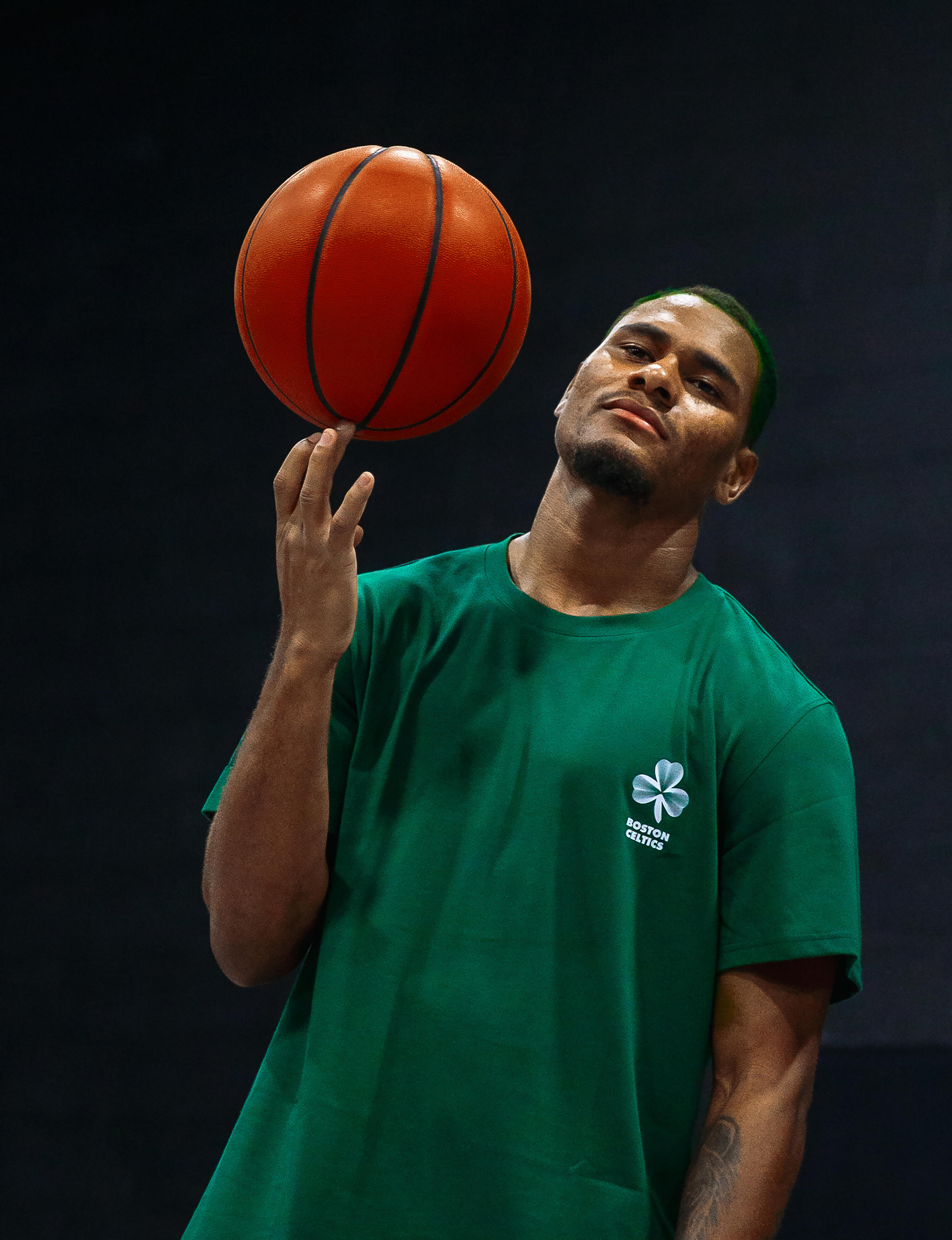 NBA Celtics Basketball T-Shirt Männer/Frauen - ts 900 ad grün 11/12