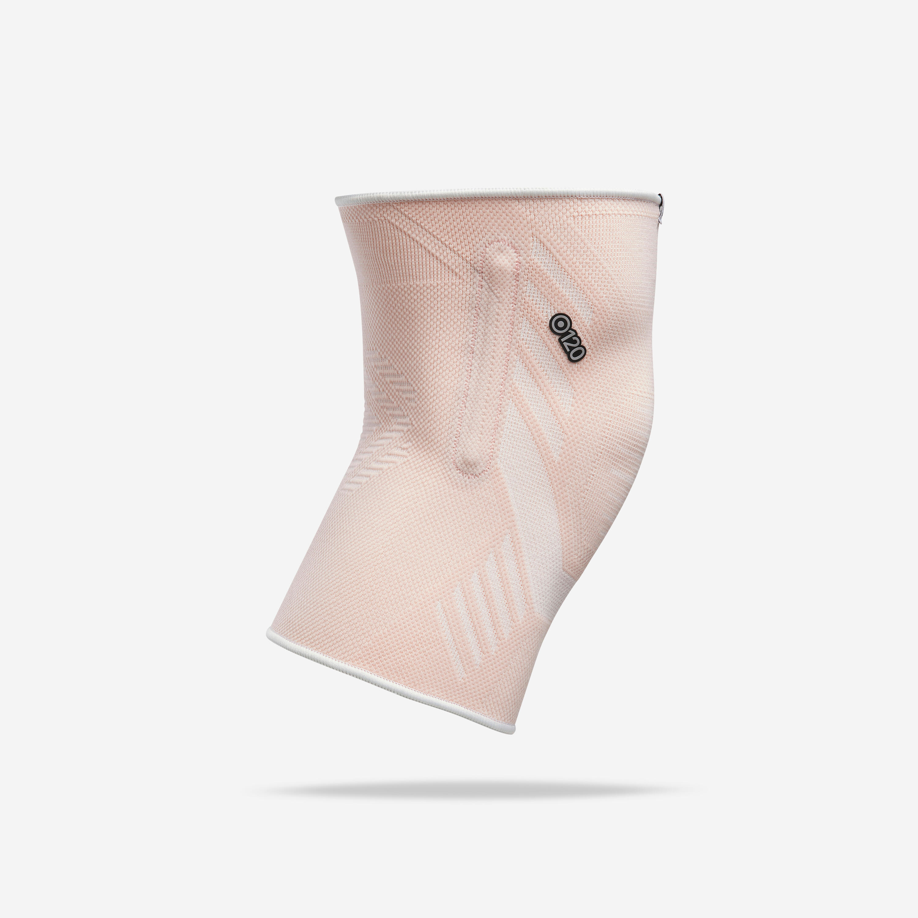 Knee Protector or Supporter Cap with Non Slip Tech, 120 - Black- Pearl Pink