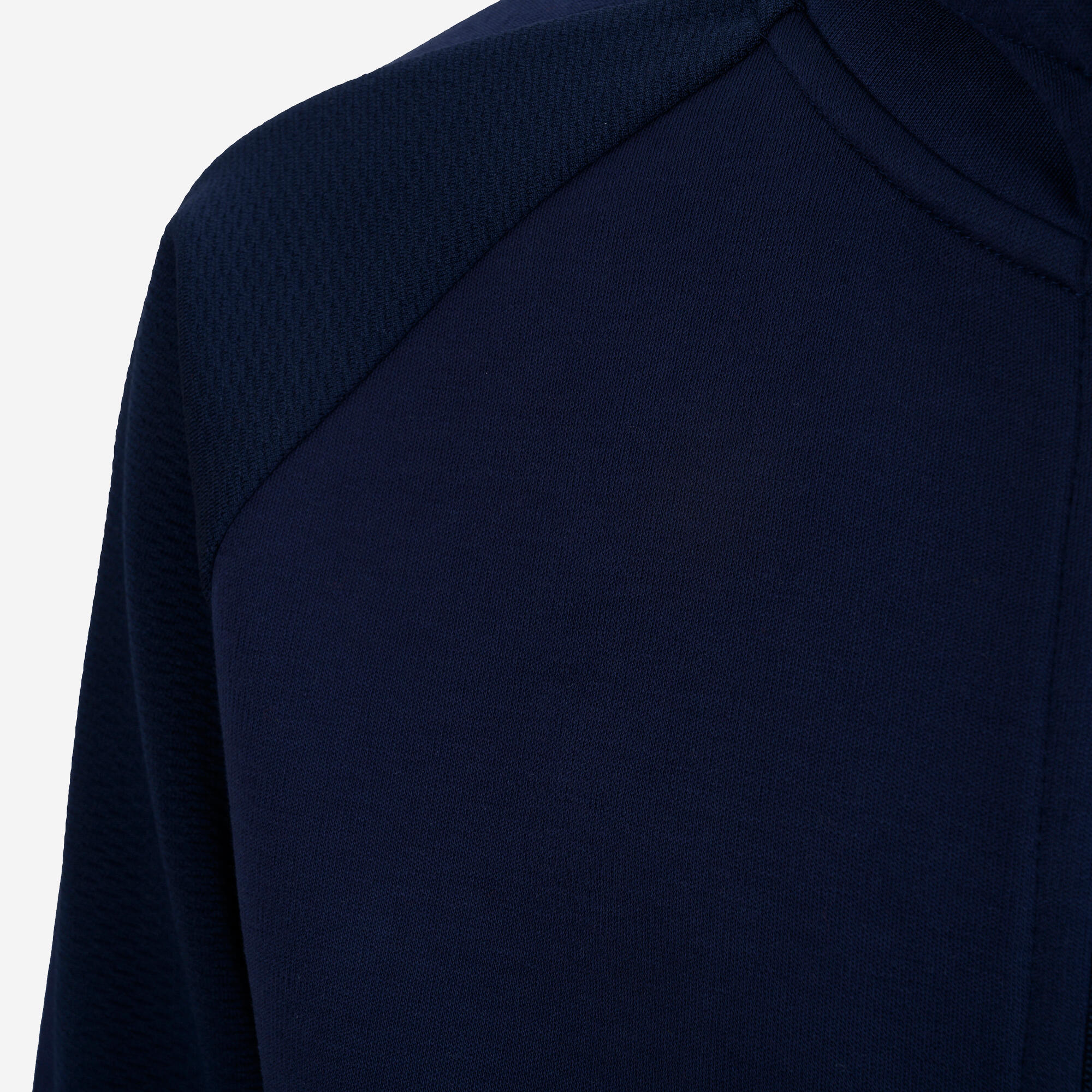 Hoodie met rits marineblauw 5/7