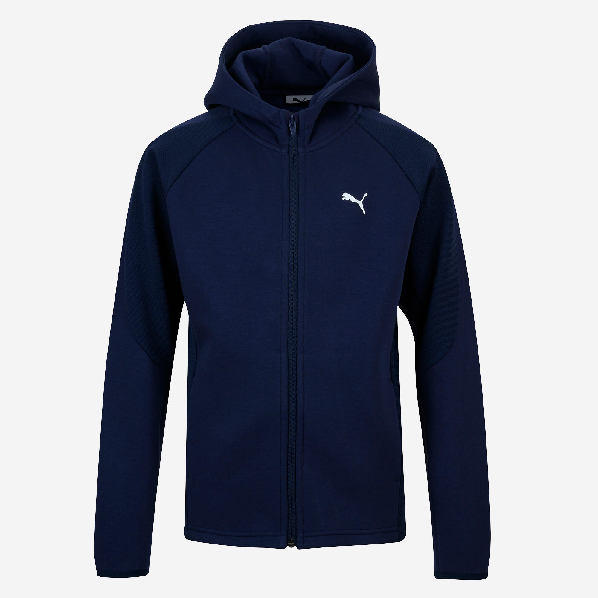 PUMA Hoodie met rits marineblauw