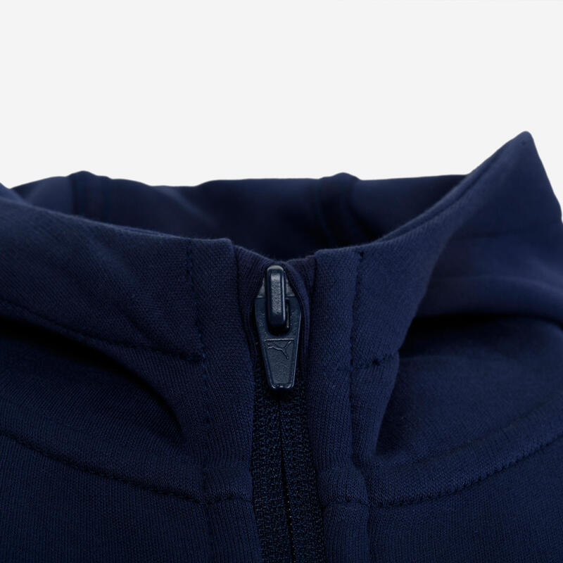 Veste zippée à capuche enfant Active, bleu marine