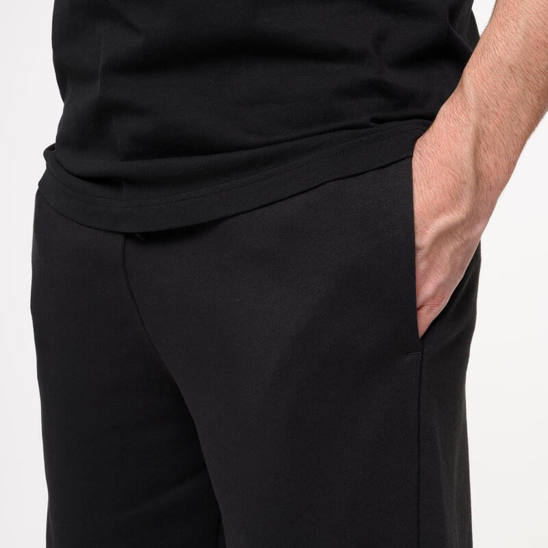 Pantalon scurt bumbac Negru Bărbați