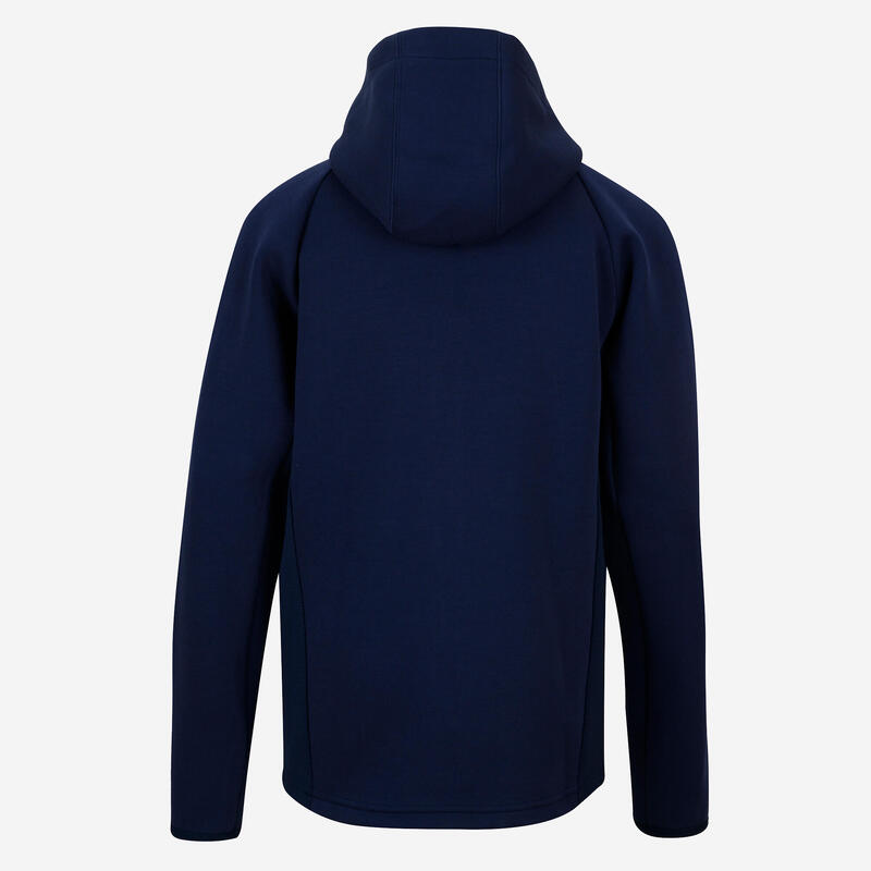 Veste zippée à capuche enfant Active, bleu marine
