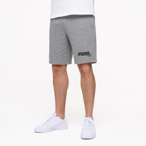 Pantalón Corto Hombre Gris Algodón
