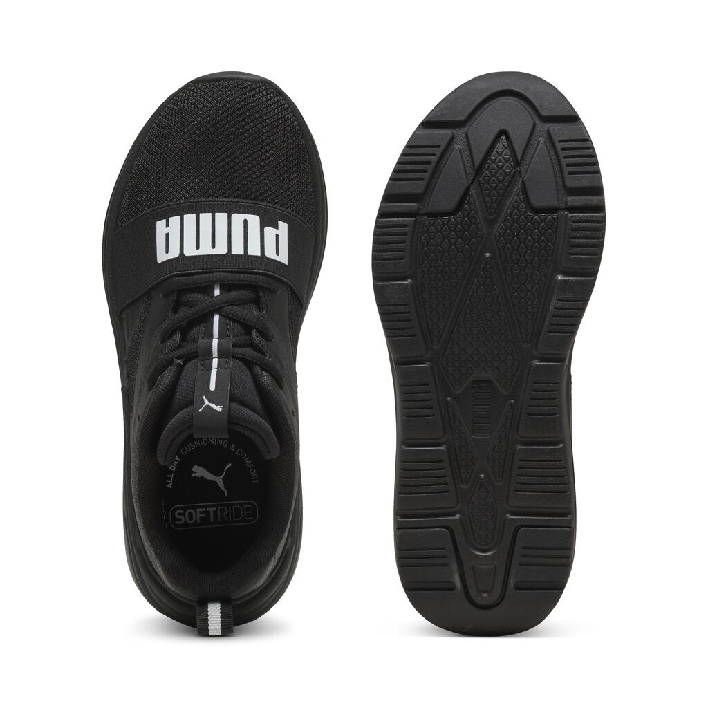 Puma Wired Run Scratch detská obuv čierna