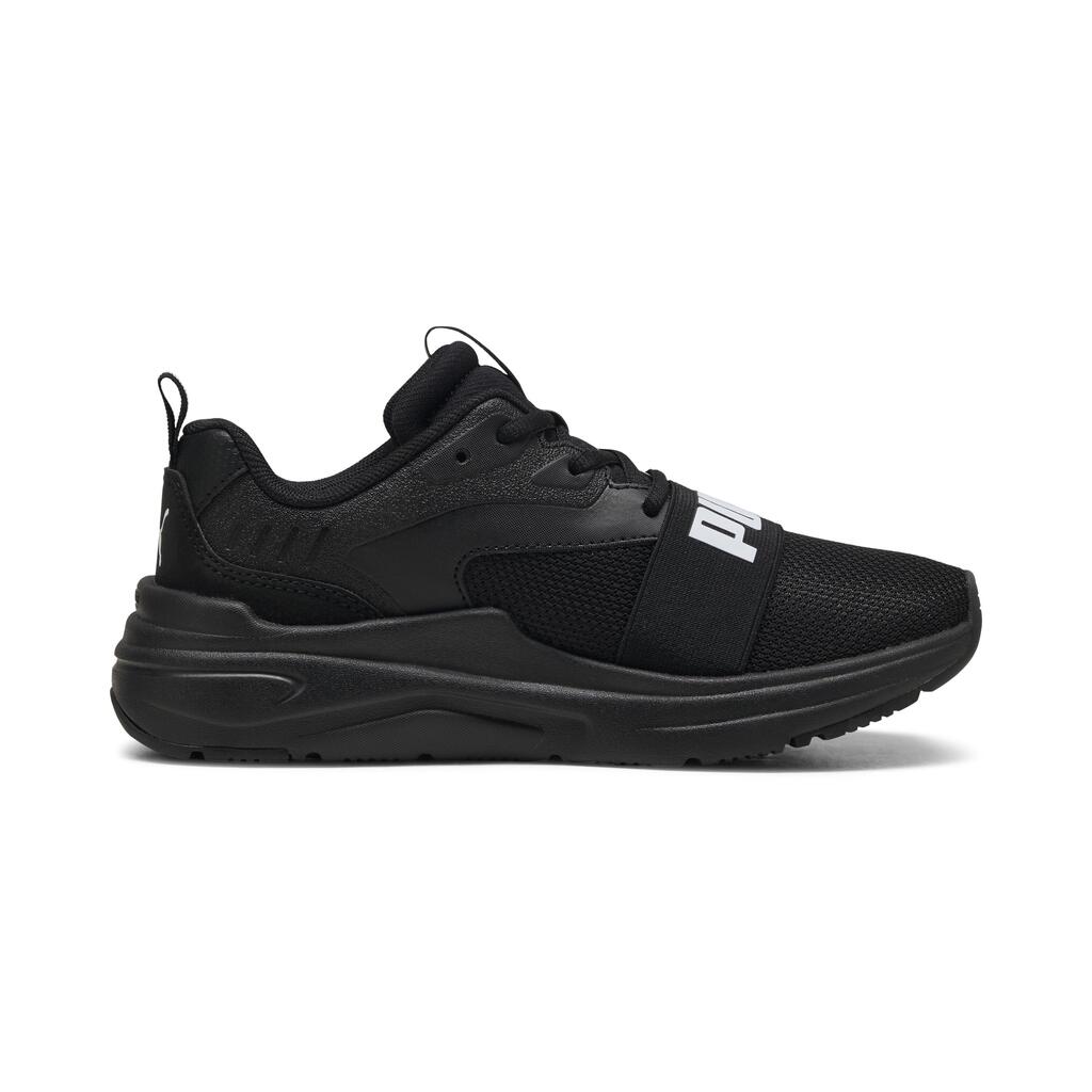 Puma Wired Run Scratch detská obuv čierna