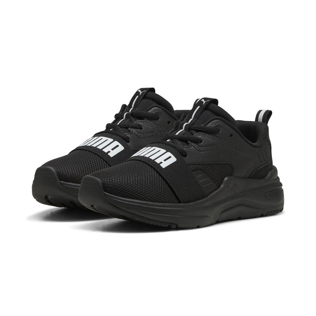 Puma Wired Run Scratch detská obuv čierna