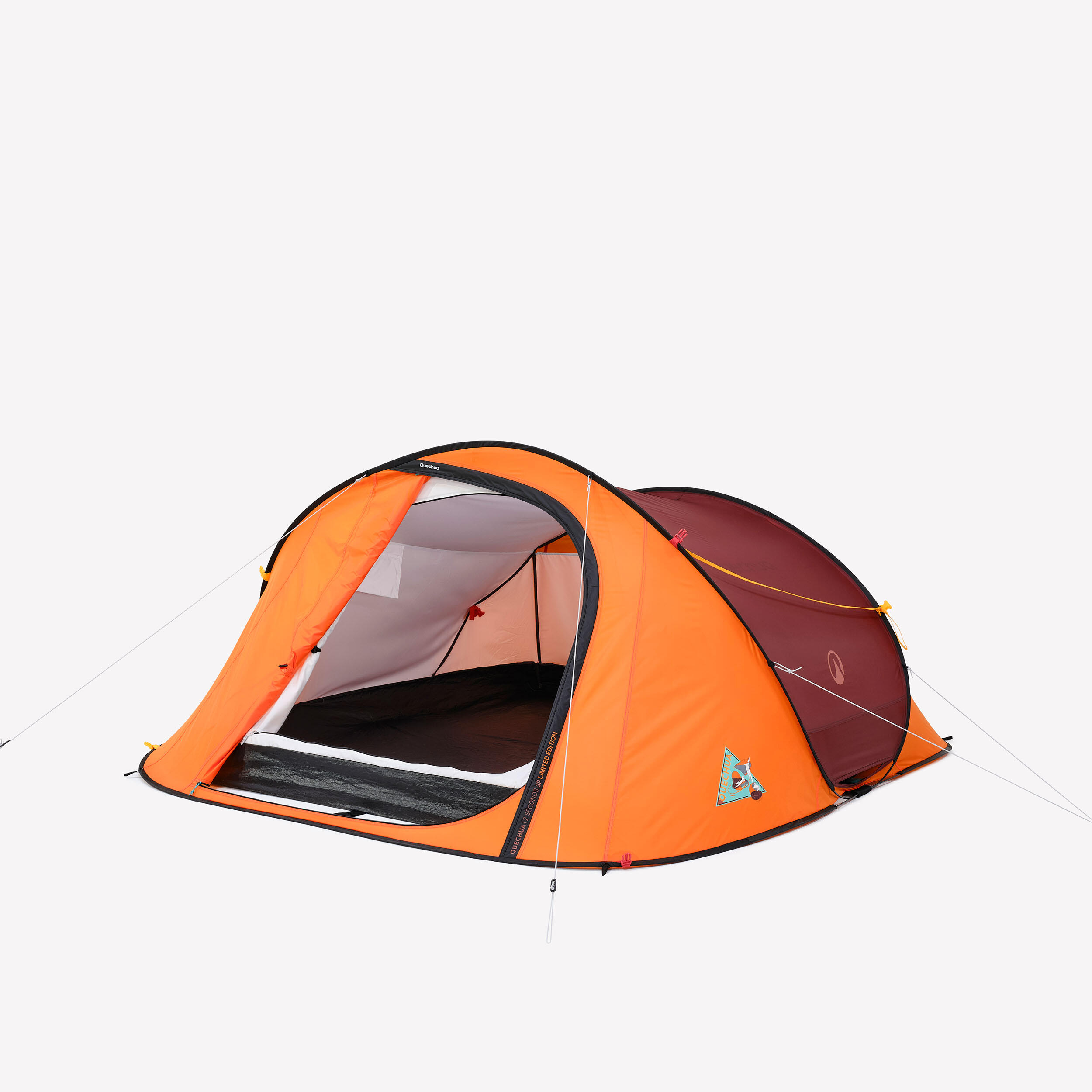 Cort Camping 2 Seconds 3 Persoane Vintage Ediție limitată