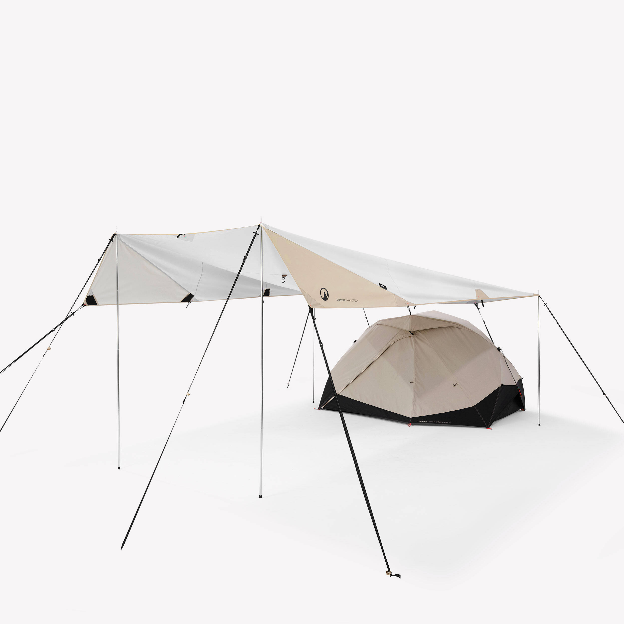Multifunction tarp camping shelter, XL Fresh -  5