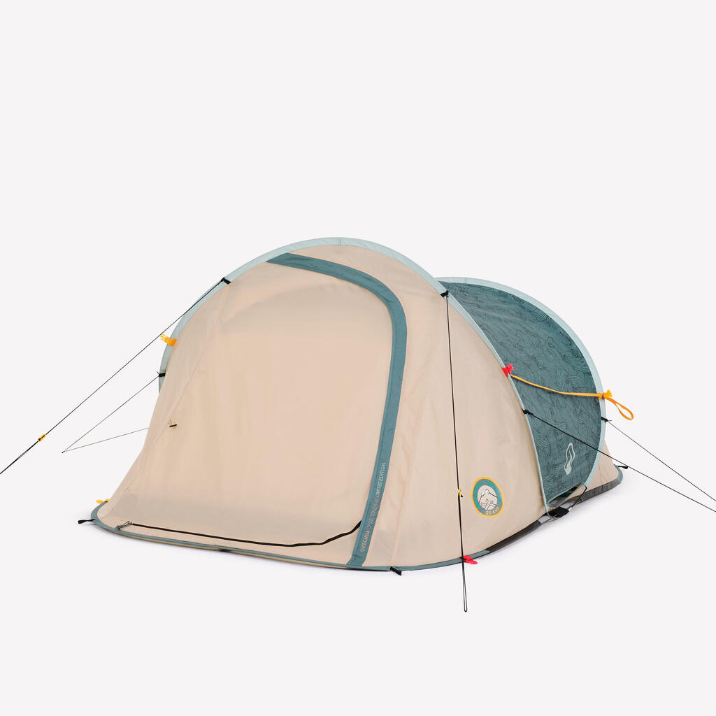 2-person instant camping tent, 2 Seconds Limited Edition, Summer