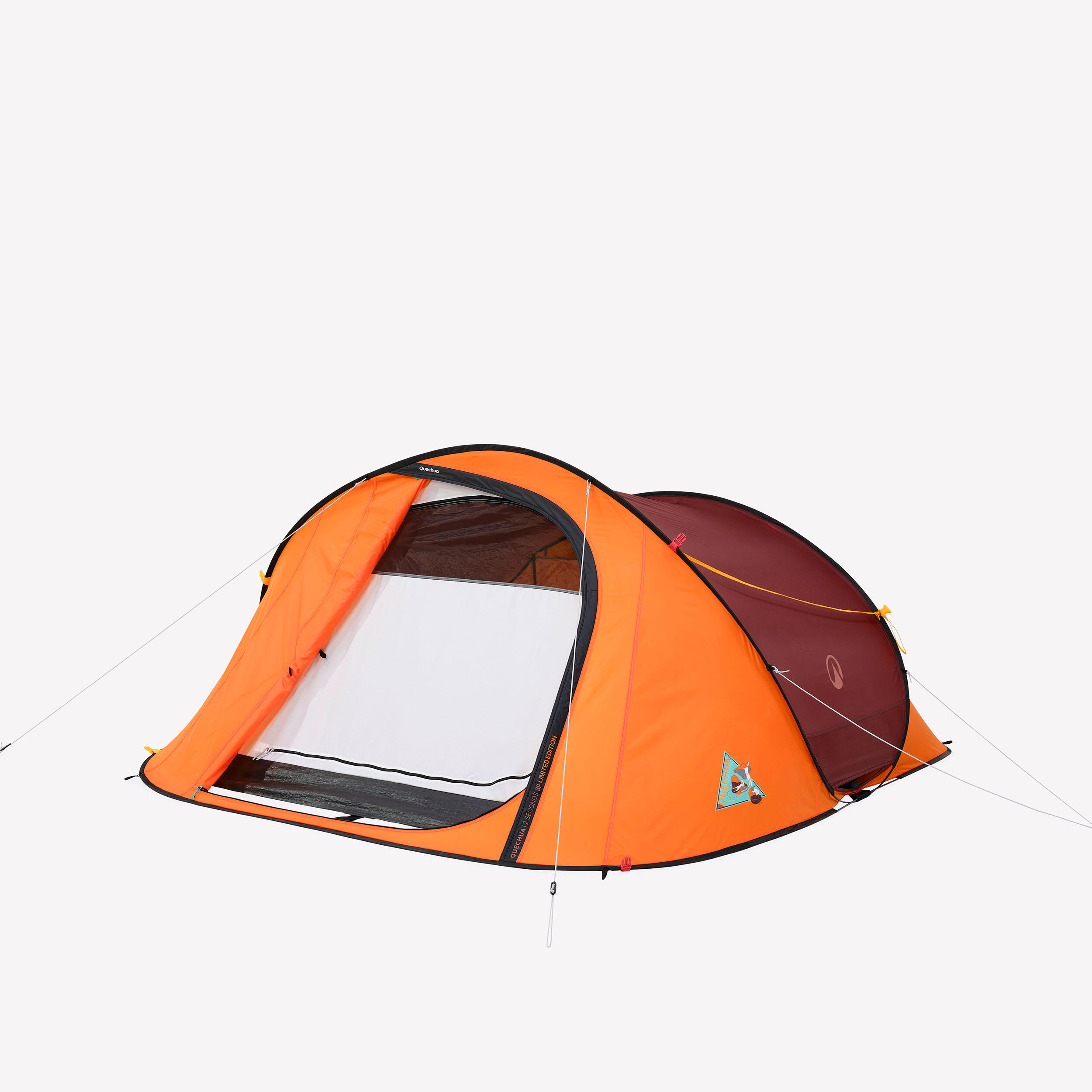 Instant 3-person camping tent, 2 Seconds Limited Edition, Vintage 9/11