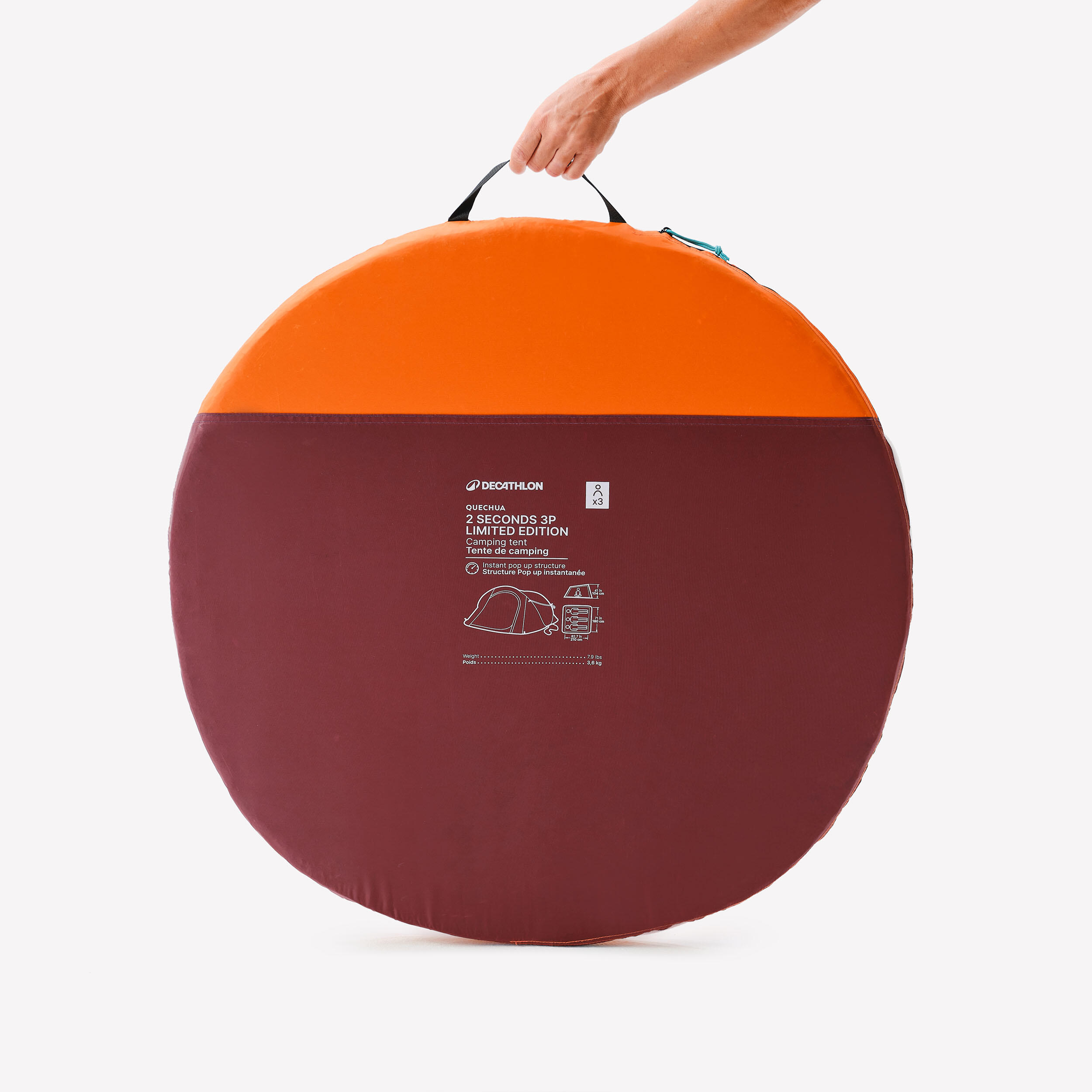 Tente Gonflable Familiale 4-6 Personnes - Installation Rapide 5min Avec Pompe - Imperméable 4 Saisons - SHANQUAN - 6