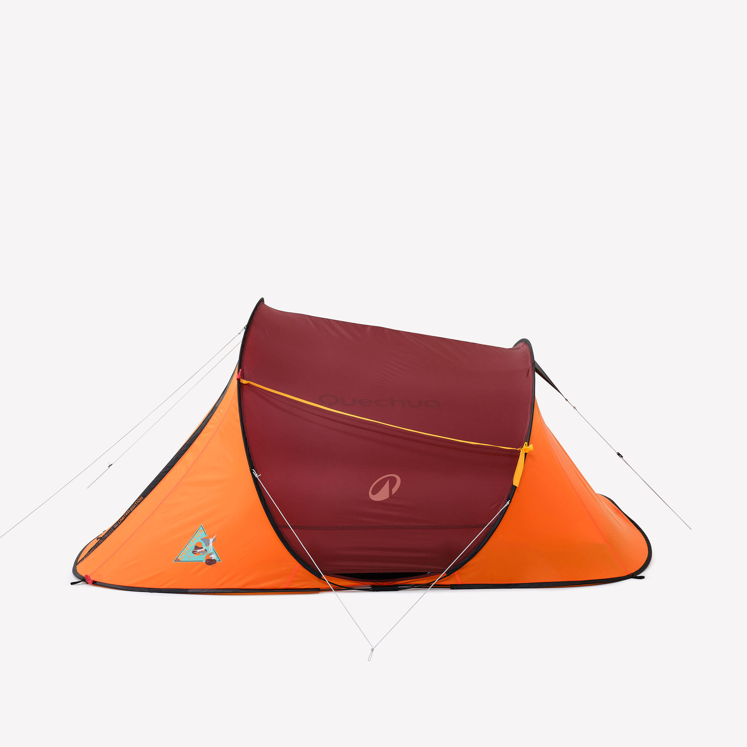 Instant 3-person camping tent, 2 Seconds Limited Edition, Vintage 6/11