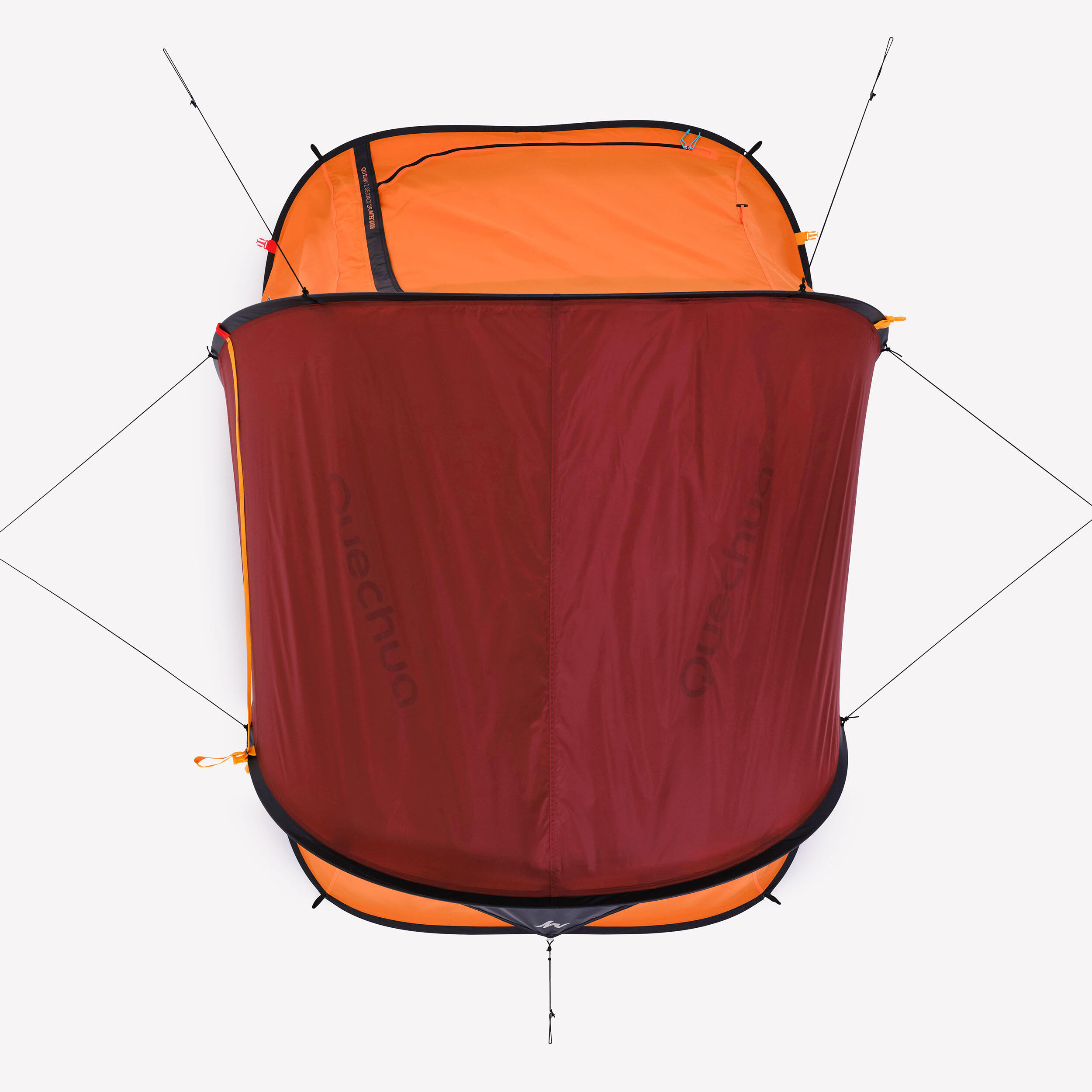 Tenda campeggio 2 SECONDS LIMITED EDITION Vintage | 2 posti 7/10