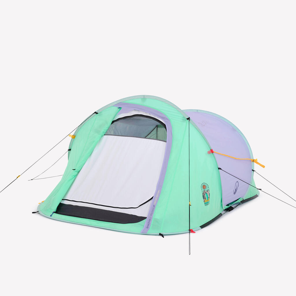 2-person instant camping tent, 2 Seconds Limited Edition, Summer
