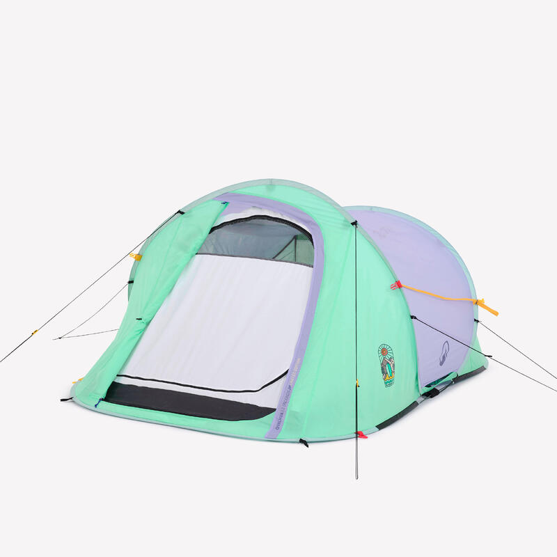Tente de camping instantanée 2 places, 2 Seconds edition limité, Summer