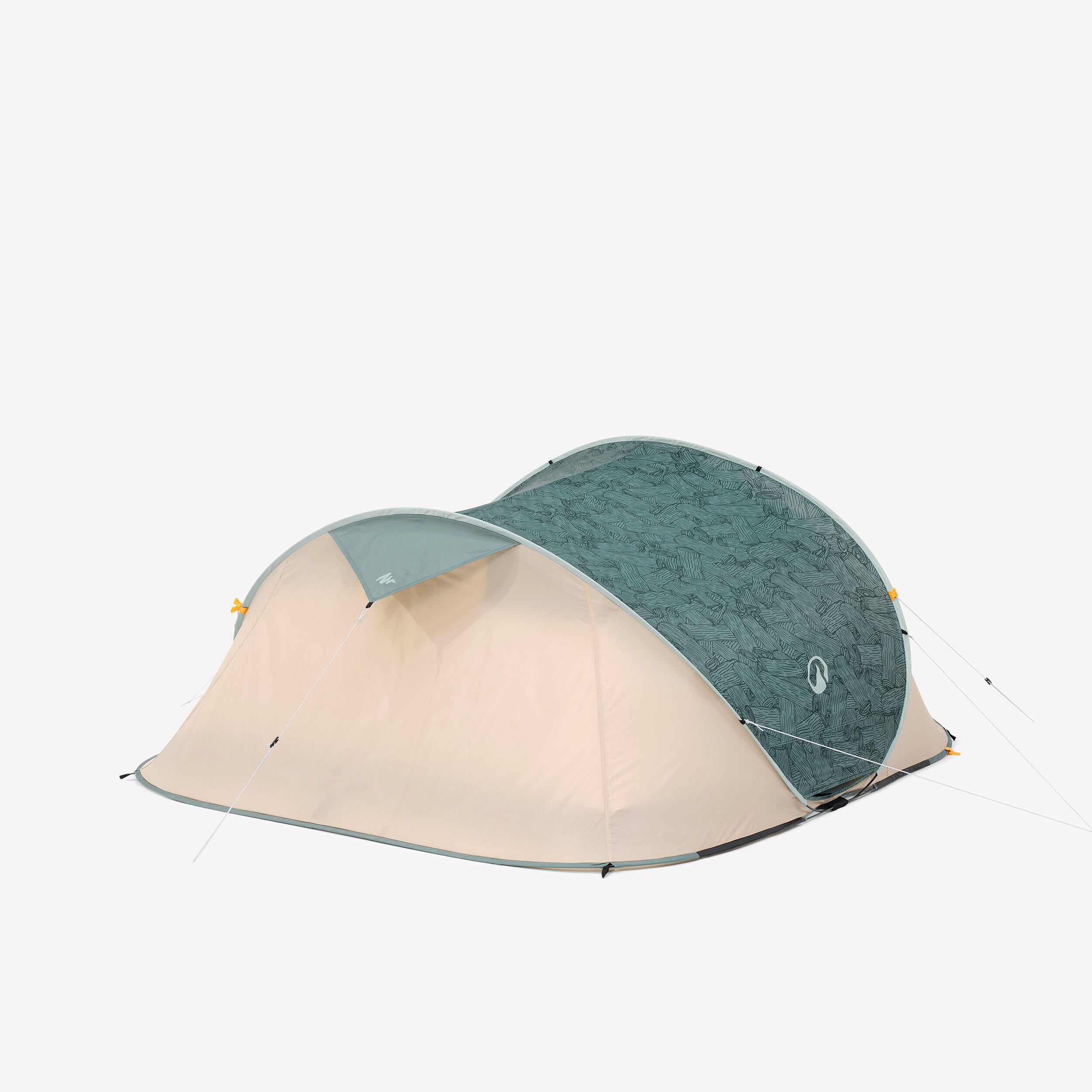 Instant 3-person camping tent, 2 Seconds Limited Edition, Wood 10/11