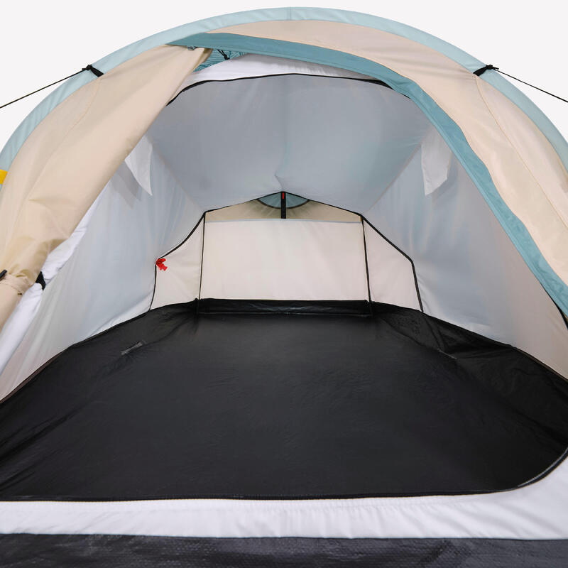 Tente de camping instantanée 2 places, 2 Seconds edition limitée, Wood