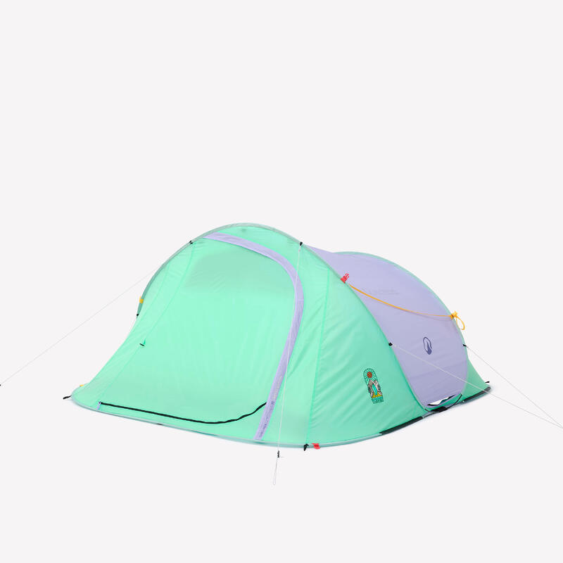 Cort Camping 2 Seconds 3 Persoane Summer Ediție limitată