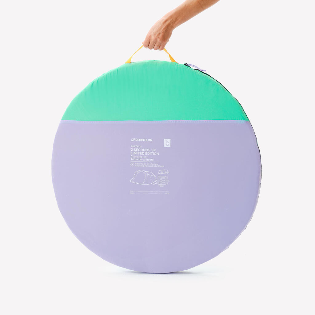 Šator za kampovanje 2 Seconds Summer instant postavljanje za 3 osobe