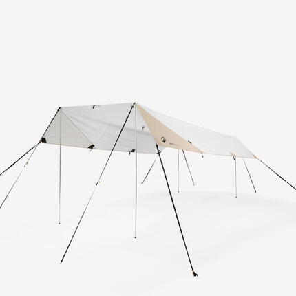 Płachta biwakowa tarp Quechua Fresh XL