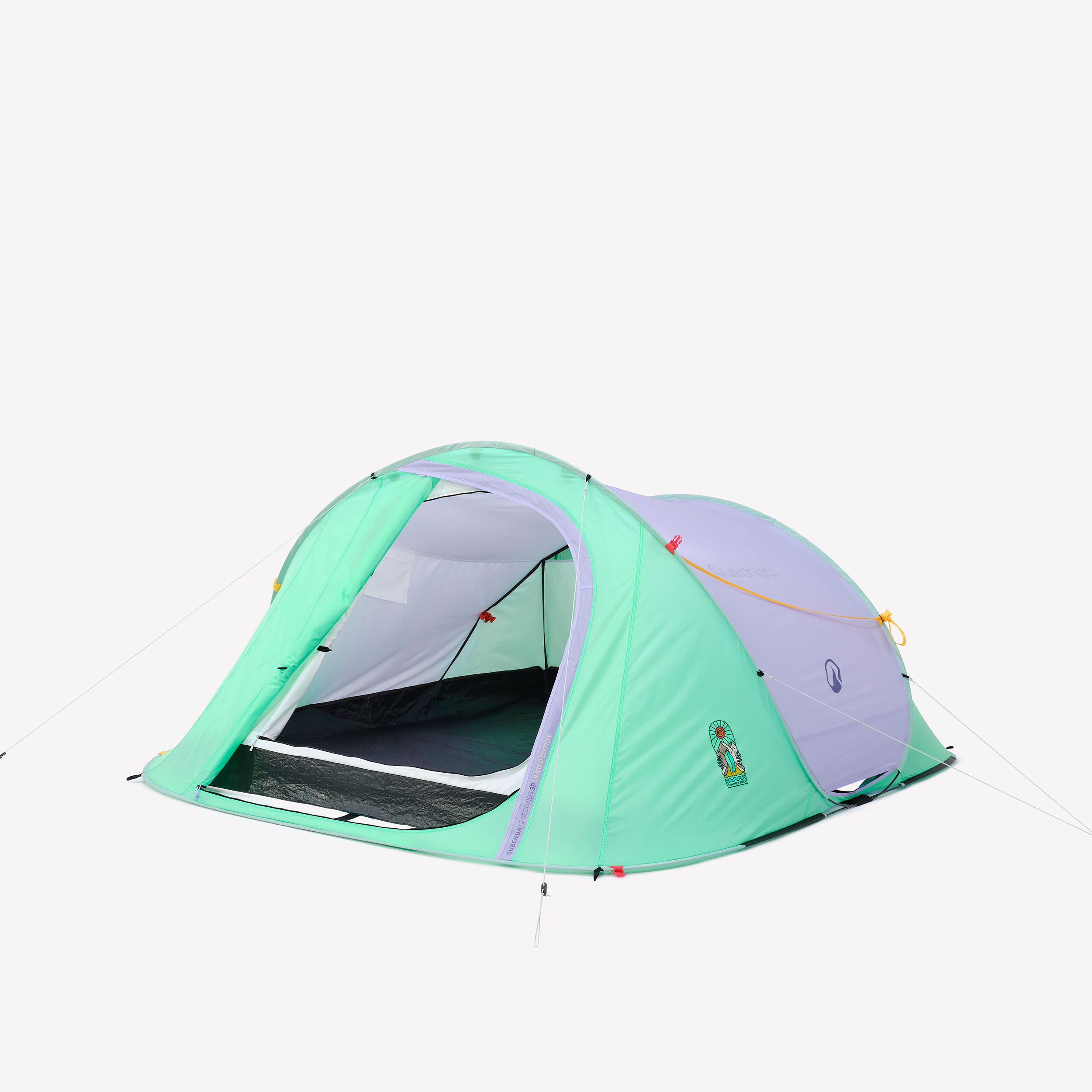 Cort Camping 2 Seconds 3 Persoane Summer Ediție limitată