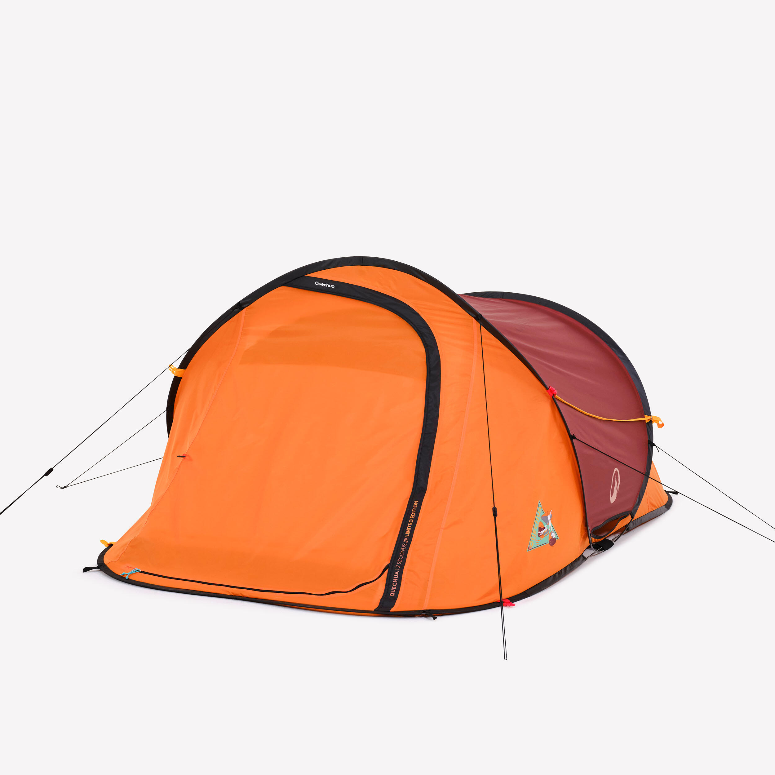 Tenda campeggio 2 SECONDS LIMITED EDITION Vintage | 2 posti 8/10
