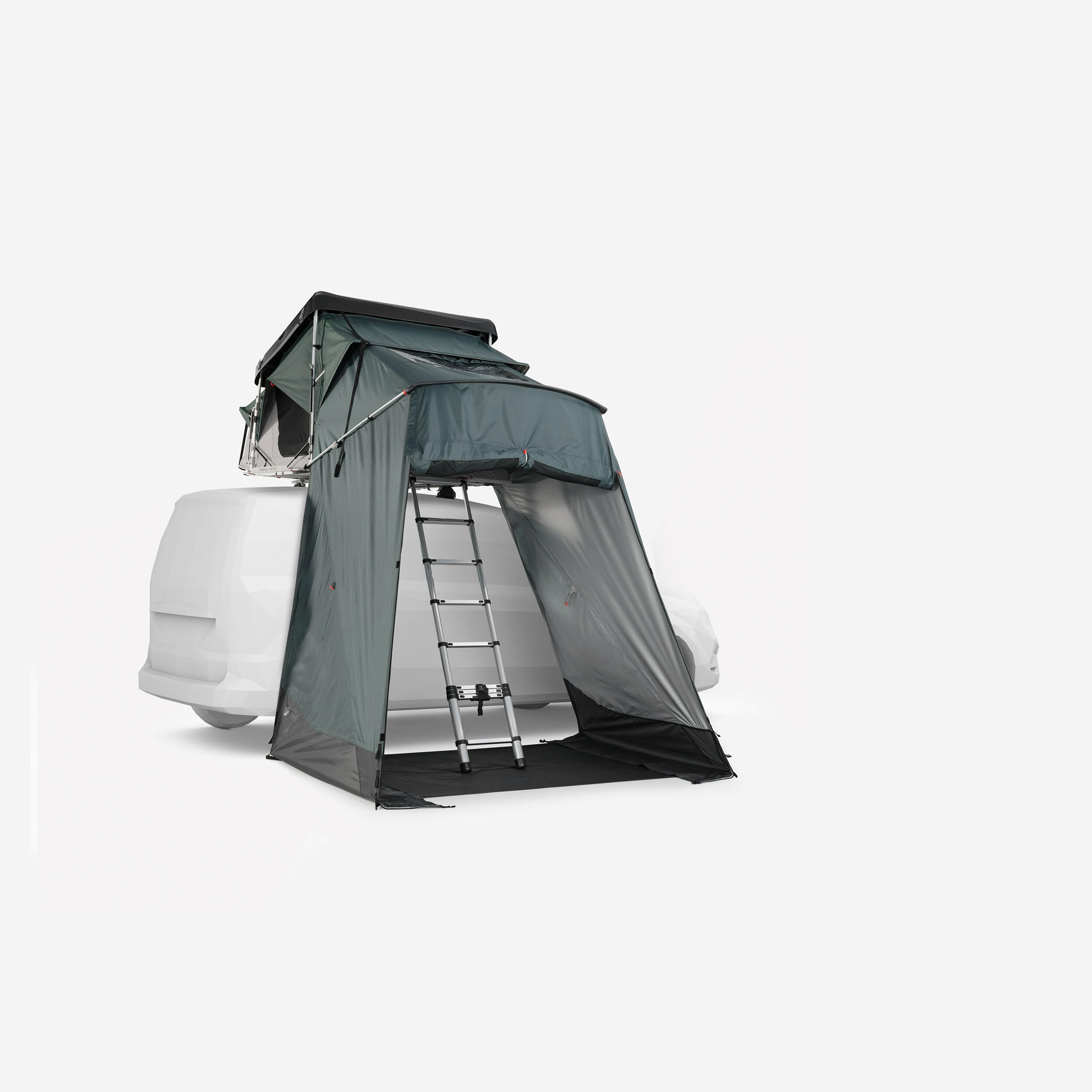 Veranda per tenda da tetto rigida 2P Quechua x NaïtUp 11/13
