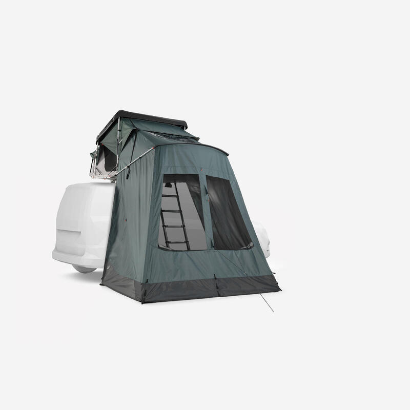 Adăpost living conectat pentru cortul de plafon rigid 2 persoane Quechuax NaitUp