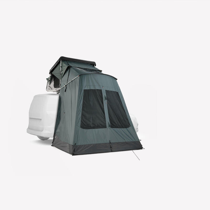 Adăpost living conectat pentru cortul de plafon rigid 2 persoane Quechuax NaitUp