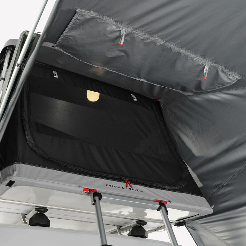 Adăpost living conectat pentru cortul de plafon rigid 2 persoane Quechuax NaitUp