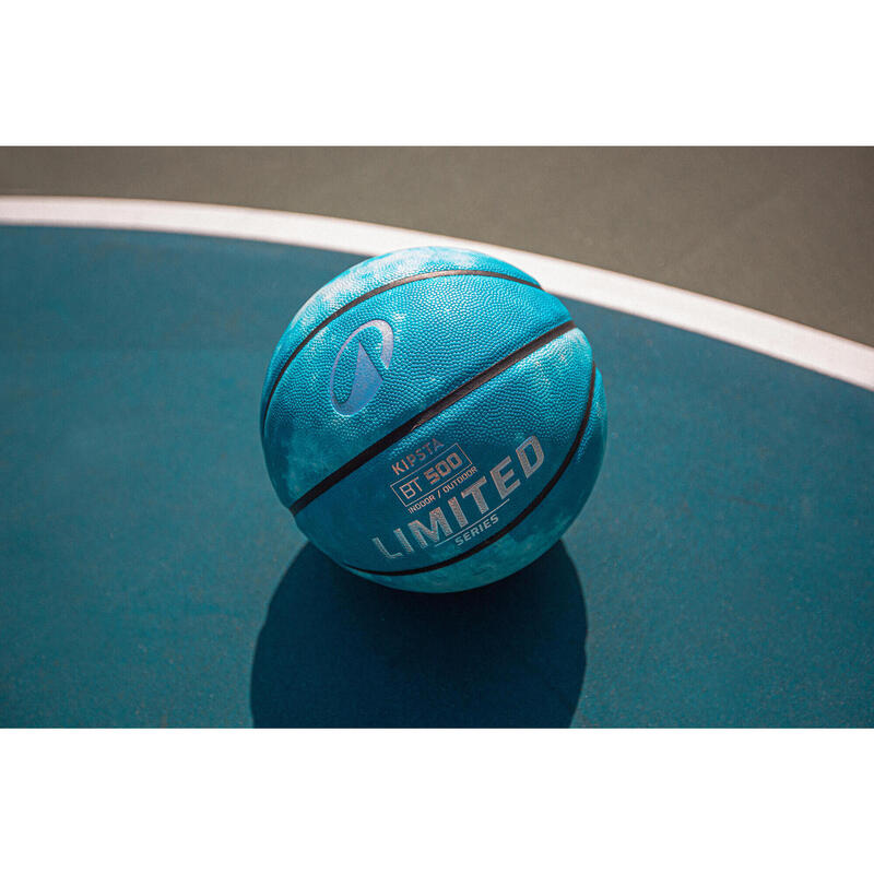 Ballon de basketball taille 7 - BT500 TOUCH bleu
