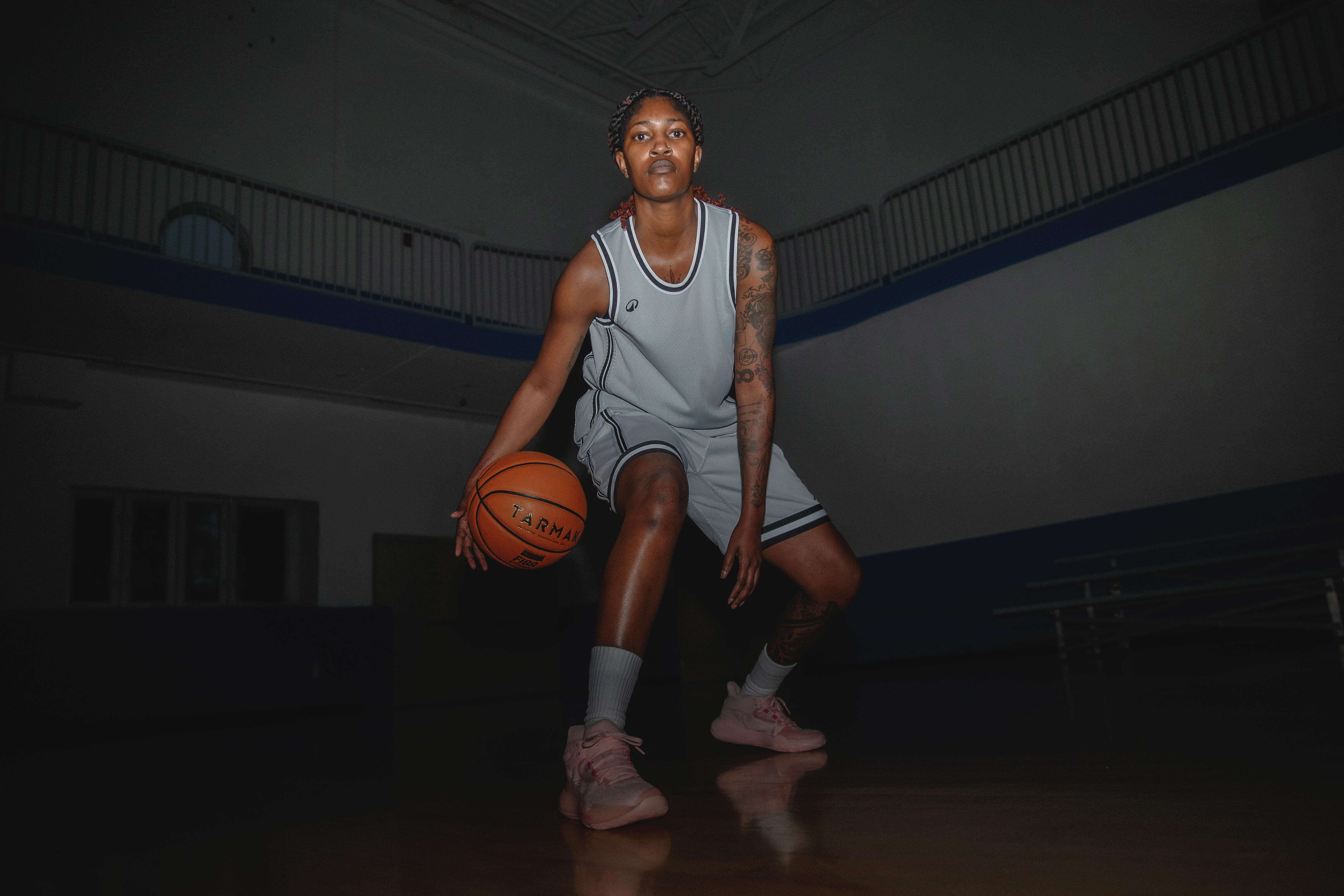 Reversible Sleeveless Basketball Jersey – TKR 500 - TARMAK