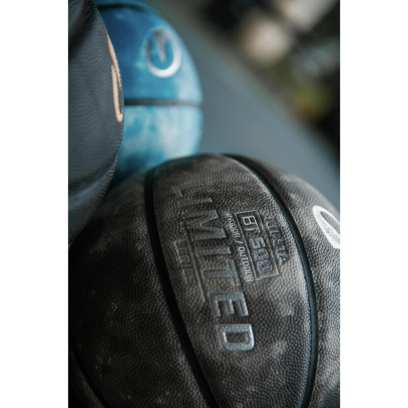 Ballon de basketball taille 7 - BT500 TOUCH gris