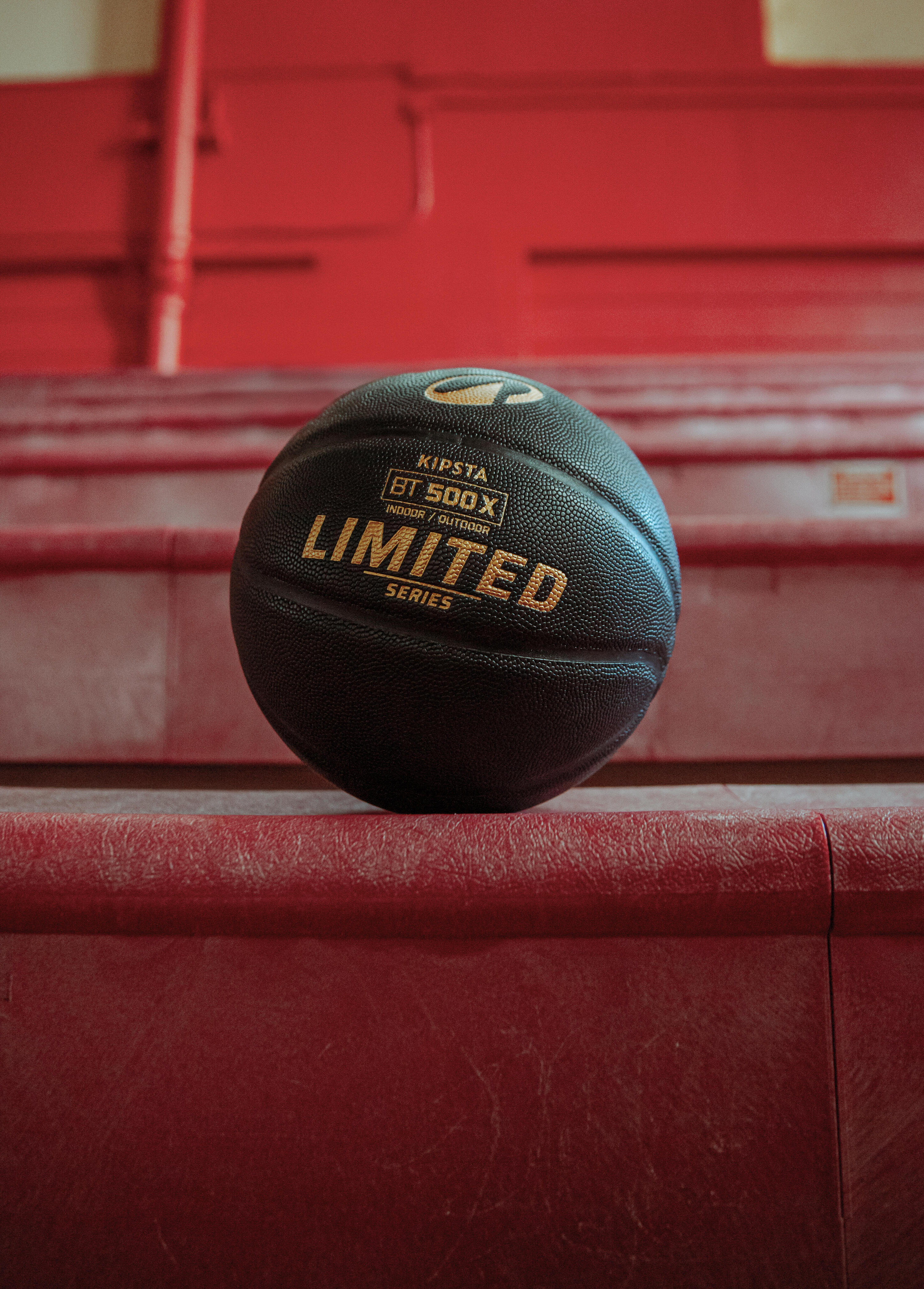 Basketbal maat 7 Grip Match BT500X zwart goud 11/12