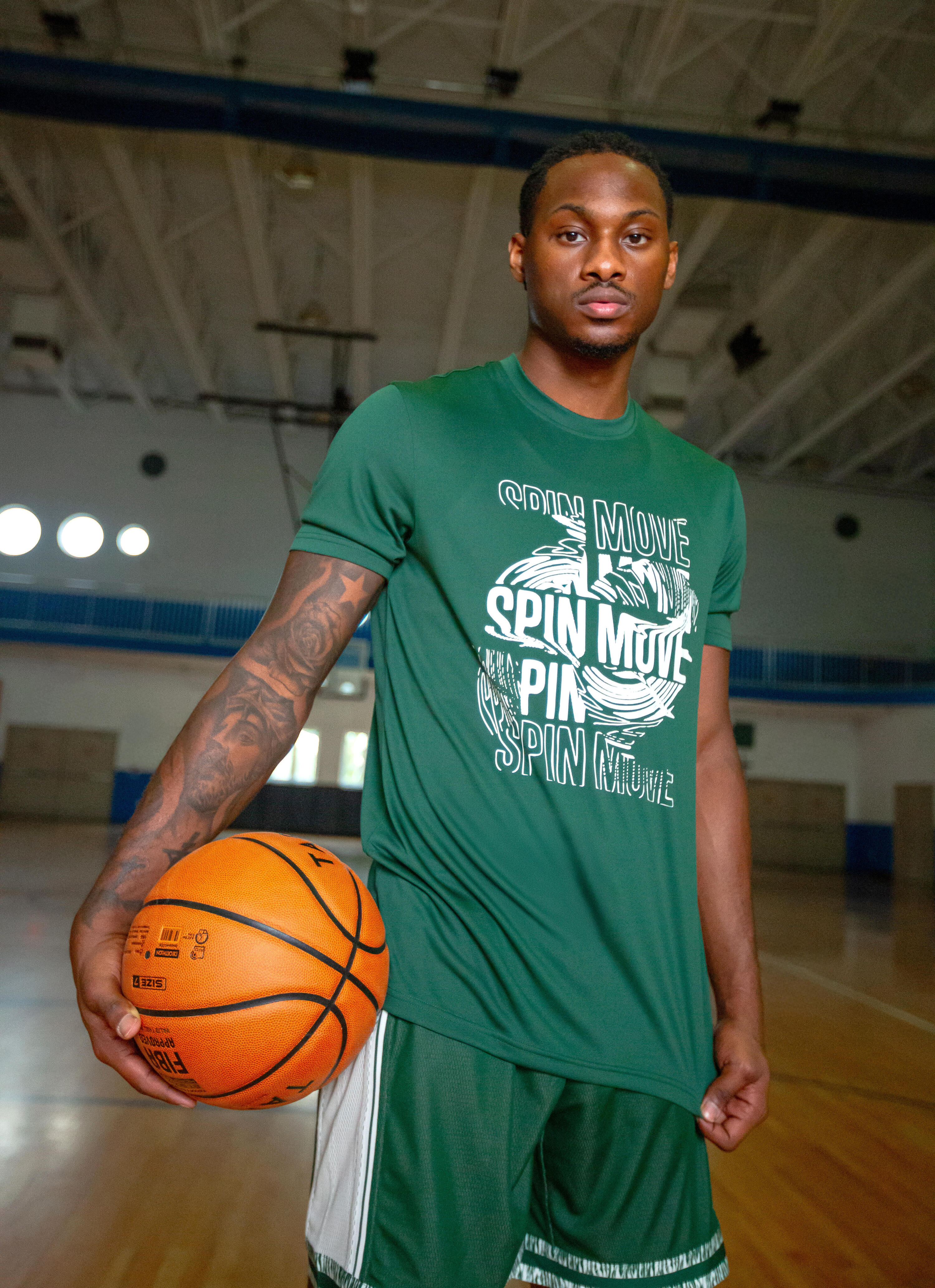 T-shirt de Basquetebol TS500 Fast Verde 12/12
