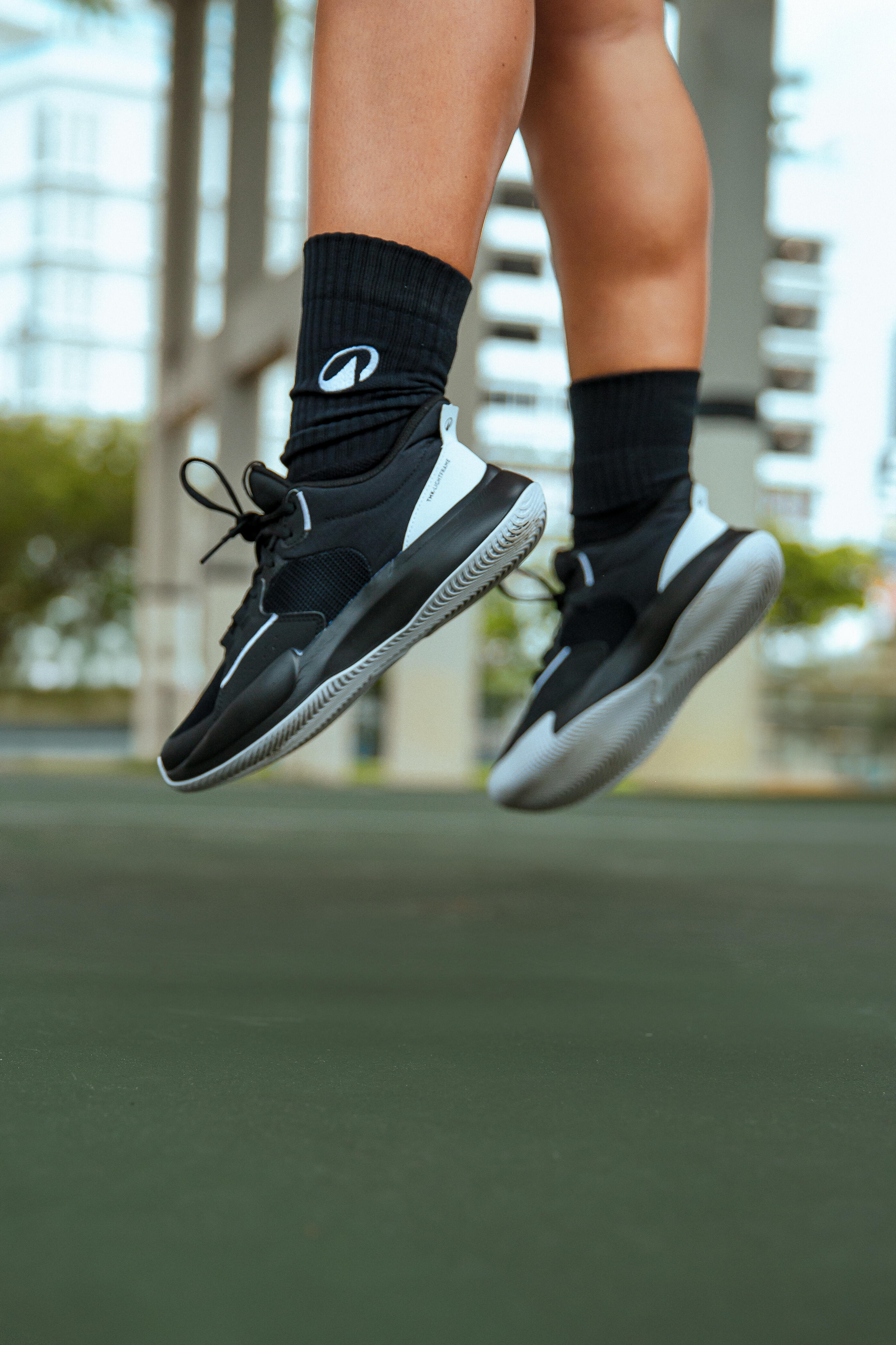 Basketballschuhe Herren/Damen - Fast 500 Low Schwarz 9/10