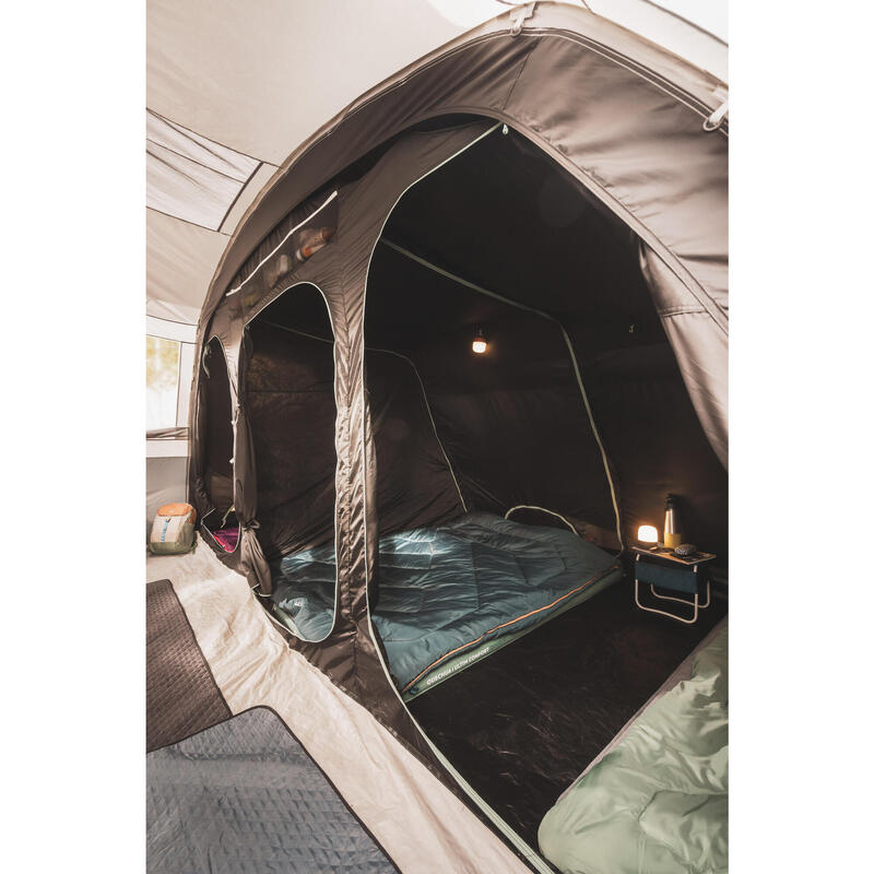 Sac de dormit de camping 10°C, 2 persoane, Comfort