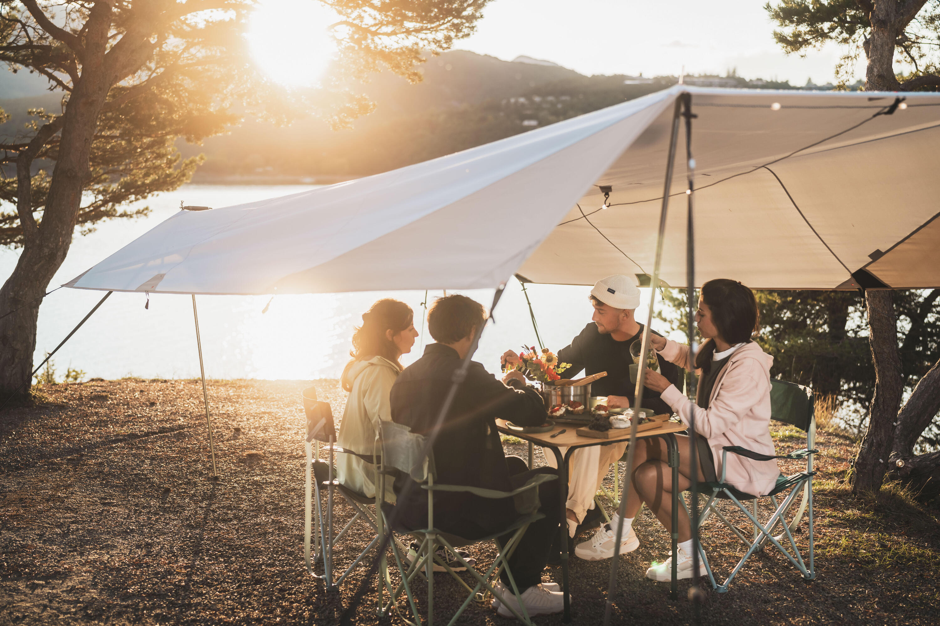 Chaise de camping avec accoudoir, pliante et confortable HellFest 13/20