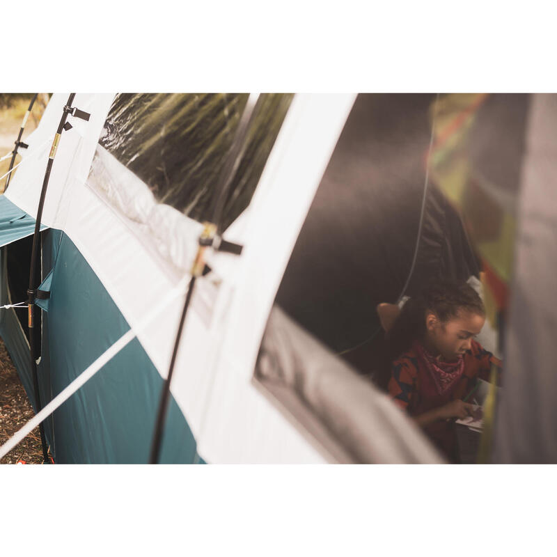 Tenda de campismo com varetas 6 pessoas, 3 quartos ARPENAZ 6.3 F&B 