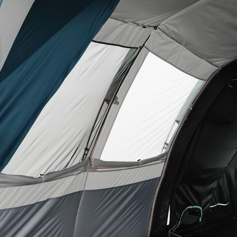 Tenda de campismo com varetas 6 pessoas, 3 quartos ARPENAZ 6.3 F&B 