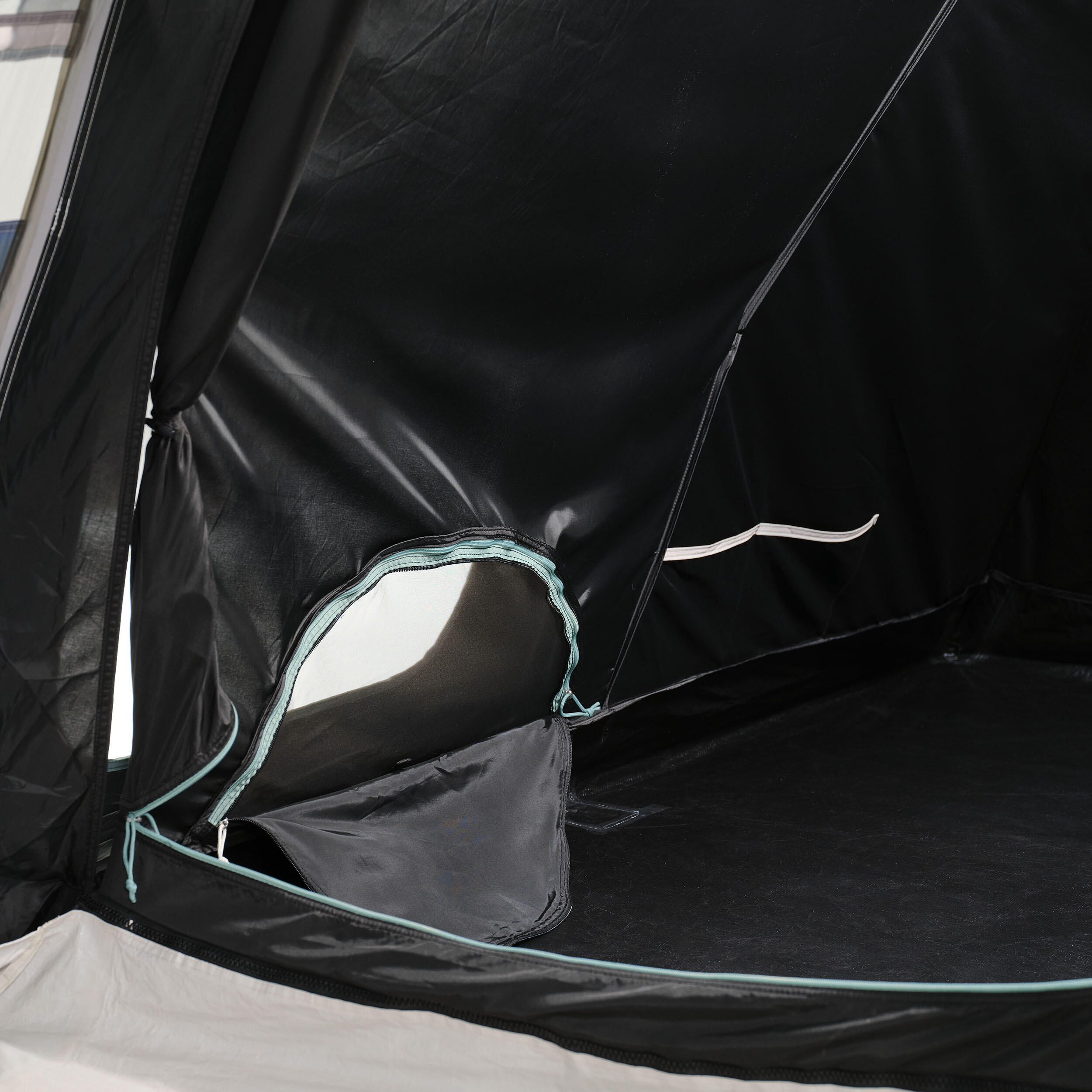 6-Person / 3-Room Camping Pole Tent, Arpenaz 6.3 F & B 16/21